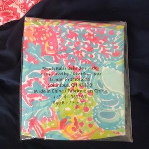 LIMITED EDITION LILLY PULITZER BEACH BALL